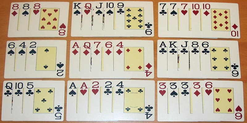 Bật mí những tay bài kết hợp phổ biến trong game Xập xám
